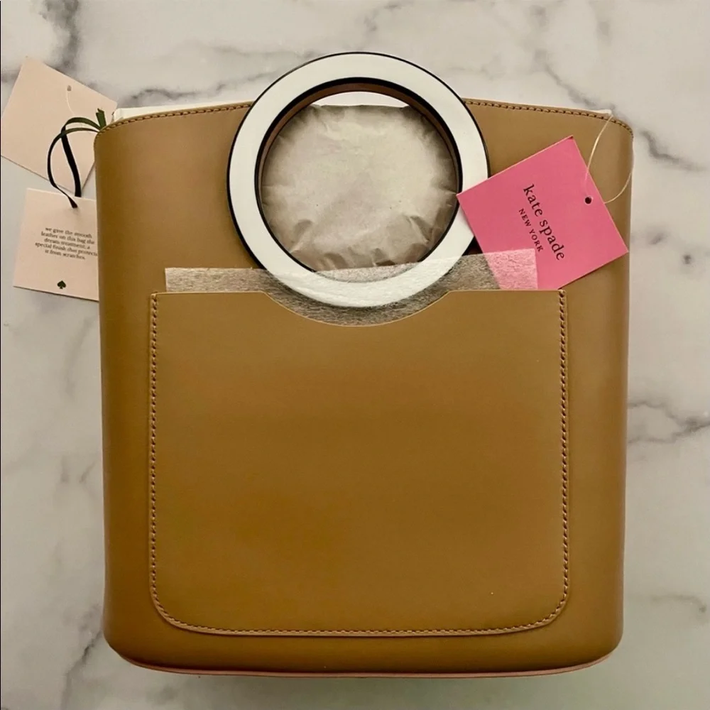 Kate Spade Betty Medium Leather Bucket Bag